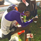 Dominic Ondoro seconds after winning Twin Cities Marathon in a course record 2:08.51. Photo credit: Sarah Barker